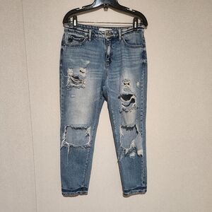 KanCan Artemis High Rise Boyfriend Jeans Size 5/26